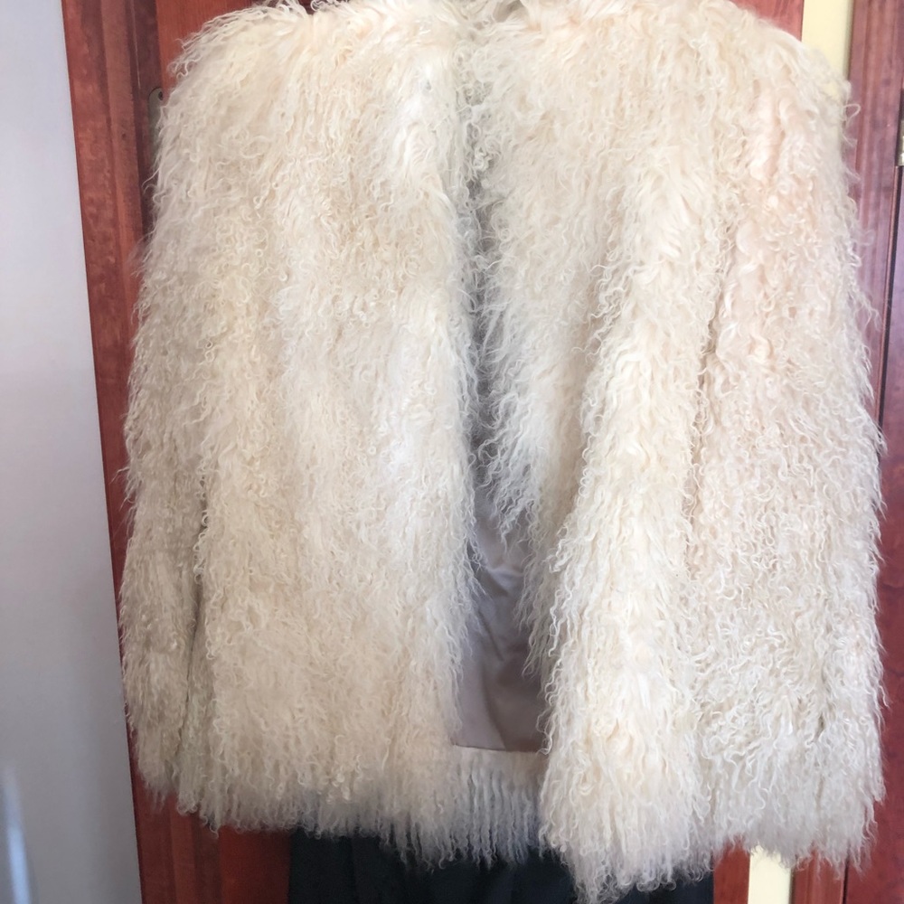 Sheep fur jacket